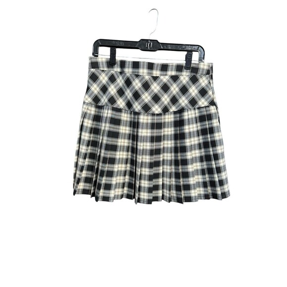 Jolt Plaid Wrap Button Pleated‎ Skirt Women’s Size Large NWT - Picture 3 of 16